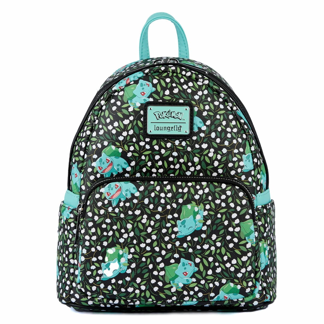 Loungefly Pokemon Bulbasaur AOP Mini Backpack 1 Loungefly Pokemon Bulbasaur AOP Mini Backpack