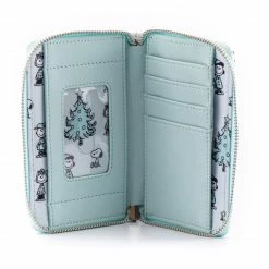 Loungefly Peanuts Happy Holidays AOP Ziparound Wallet