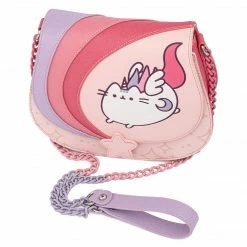 Loungefly In Stock Loungefly Pusheen Unicorn Ombre Chain Strap Crossbody