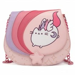 Loungefly In Stock Loungefly Pusheen Unicorn Ombre Chain Strap Crossbody