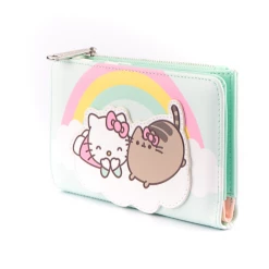 Loungefly In Stock Loungefly Pusheen X Hello Kitty Cloud Lounging Bifold Wallet