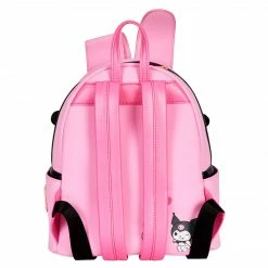 Loungefly Sanrio My Melody & Kuromi Double Pocket Backpack Loungefly In Stock