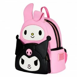 Loungefly Sanrio My Melody & Kuromi Double Pocket Backpack Loungefly In Stock