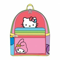 Loungefly Sanrio Hello Kitty And Friends Color Block Mini Backpack