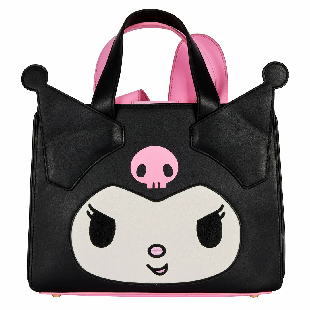 Loungefly In Stock Loungefly Sanrio My Melody & Kuromi Double Sided Crossbody 1 Loungefly In Stock Loungefly Sanrio My Melody & Kuromi Double Sided Crossbody