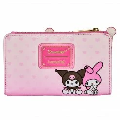 Loungefly Sanrio My Melody & Kuromi Flap Wallet Loungefly In Stock