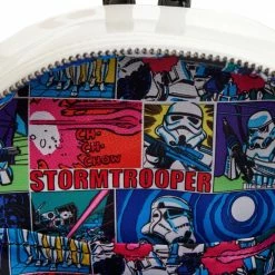 Loungefly Star Wars Stormtrooper Lenticular Mini Backpack ***PRE-ORDER*** Loungefly Preorders