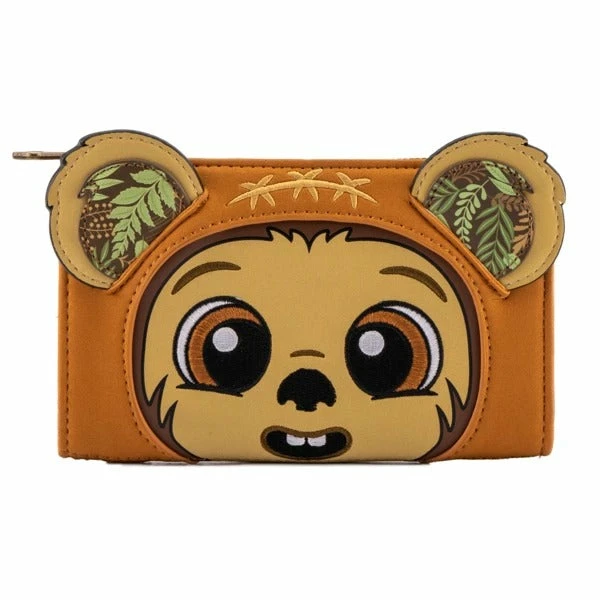 Loungefly In Stock Loungefly Star Wars Wicket Cosplay Flap Wallet 1 Loungefly In Stock Loungefly Star Wars Wicket Cosplay Flap Wallet