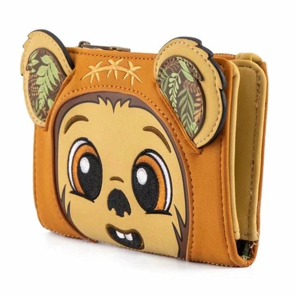 Loungefly In Stock Loungefly Star Wars Wicket Cosplay Flap Wallet 2 Loungefly In Stock Loungefly Star Wars Wicket Cosplay Flap Wallet