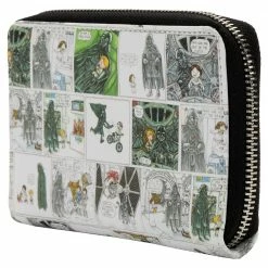 Loungefly Star Wars Darth Vader Comic Strip Zip Around Wallet