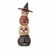 Enesco Collectibles Stacked Day Of Dead Pumpkins By Jim Shore