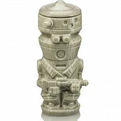 Entertainment Earth Star Wars The Mandalorian IG-11 18oz. Geeki Tikis Lidded Mug
