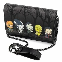 Loungefly In Stock Loungefly Universal Monsters Chibi Line Chain Strap Crossbody