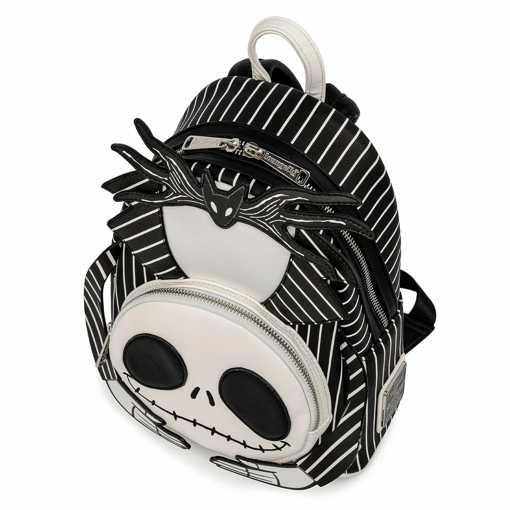 Loungefly In Stock Loungefly Disney NBC Headless Jack Skellington Mini Backpack 5 Loungefly In Stock Loungefly Disney NBC Headless Jack Skellington Mini Backpack