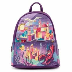 Loungefly Disney Ariel Castle Collection Mini Backpack Loungefly In Stock