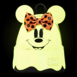 Loungefly In Stock Loungefly Disney Ghost Minnie Glow-in-the-Dark Cosplay Mini Backpack
