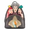 Loungefly Disney Villains Scene Evil Stepmother And Stepsisters Mini Backpack