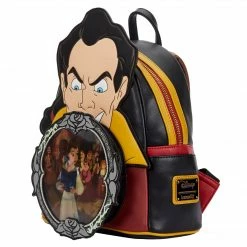 Loungefly Disney Villains Scene Gaston Mini Backpack Loungefly In Stock