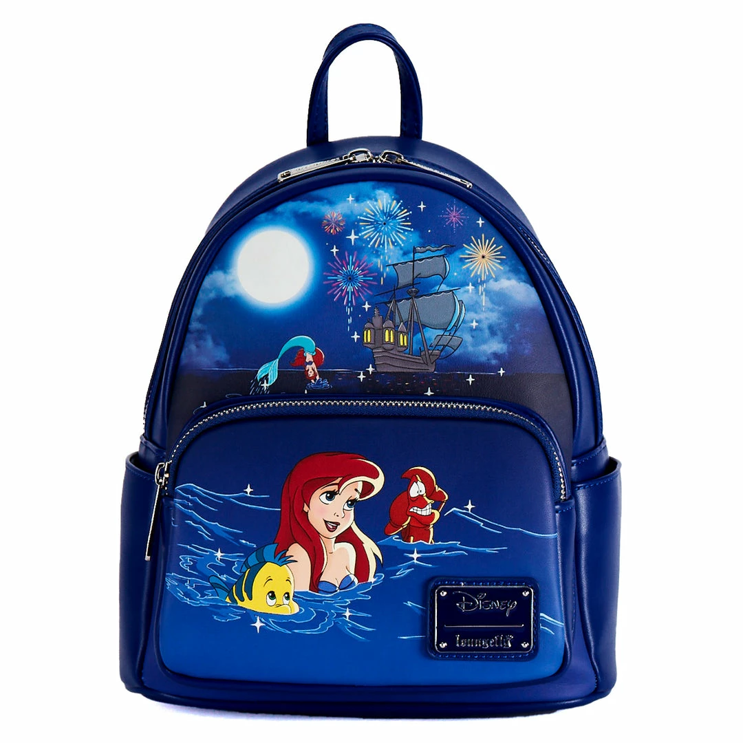 Loungefly Disney The Little Mermaid Ariel Fireworks Mini Backpack 1 Loungefly Disney The Little Mermaid Ariel Fireworks Mini Backpack