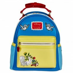 Loungefly Disney Snow White Cosplay Bow Handle Mini Backpack Loungefly In Stock