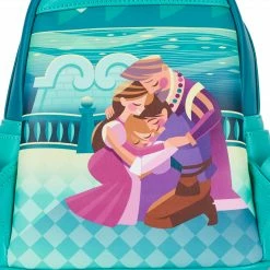 Loungefly In Stock Loungefly Disney Tangled Princess Castle Mini Backpack 11 Loungefly In Stock Loungefly Disney Tangled Princess Castle Mini Backpack