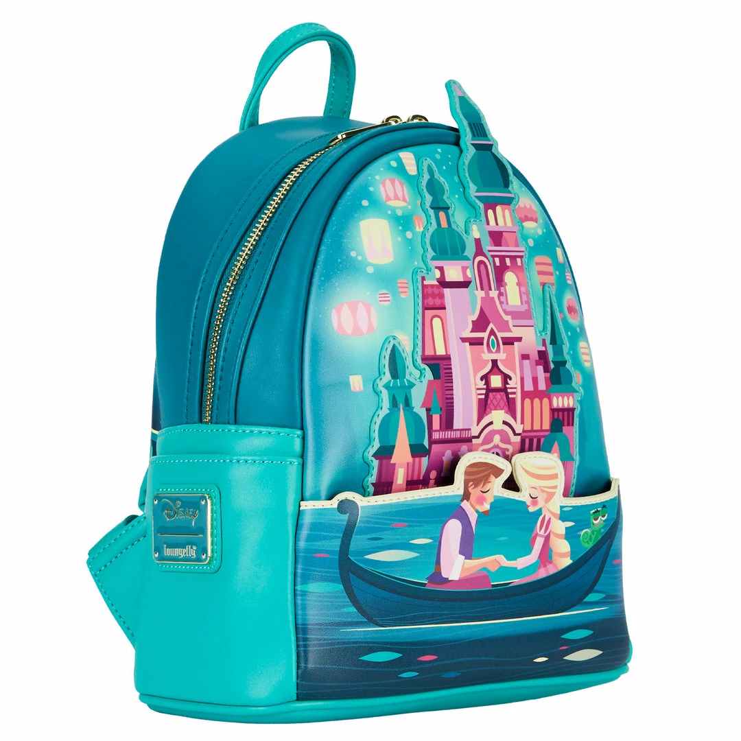 Loungefly In Stock Loungefly Disney Tangled Princess Castle Mini Backpack 2 Loungefly In Stock Loungefly Disney Tangled Princess Castle Mini Backpack