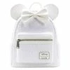 Loungefly Disney Minnie Sequin Wedding Mini Backpack
