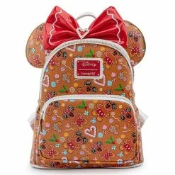 Loungefly Disney Gingerbread AOP Mini Backpack Headband Set Loungefly In Stock