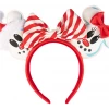 Loungefly Disney Snowman Mickey Minnie Headband Loungefly In Stock