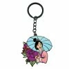 Loungefly Disney Princess Mulan Floral Tattoo Keychain
