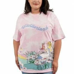 Loungefly Disney Alice In Wonderland Daisy Fields Print Tee
