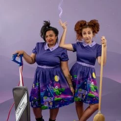 Loungefly Stitch Shoppe Disney Hocus Pocus "Gemma" Dress 19 Loungefly Stitch Shoppe Disney Hocus Pocus