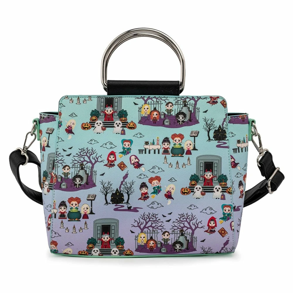 Loungefly In Stock Loungefly Disney Hocus Pocus Scene AOP Crossbody 1 Loungefly In Stock Loungefly Disney Hocus Pocus Scene AOP Crossbody