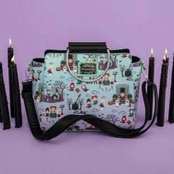 Loungefly In Stock Loungefly Disney Hocus Pocus Scene AOP Crossbody 11 Loungefly In Stock Loungefly Disney Hocus Pocus Scene AOP Crossbody