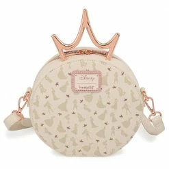 Loungefly Disney Ultimate Princess Metal Crown Crossbody