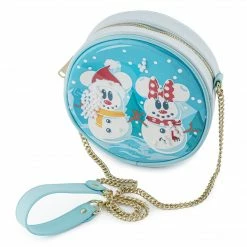 Loungefly In Stock Loungefly Disney Snowman Mickey Minnie Snow Globe Crossbody