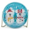 Loungefly In Stock Loungefly Disney Snowman Mickey Minnie Snow Globe Crossbody