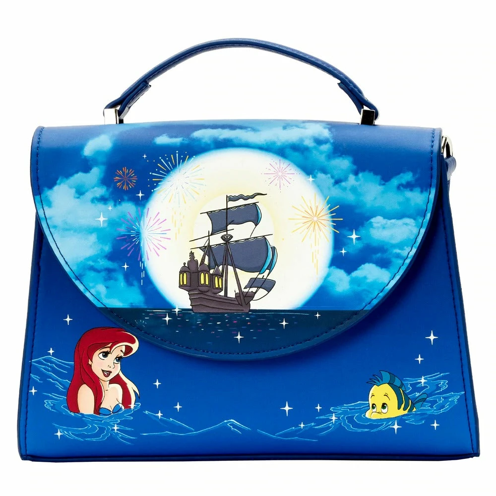 Loungefly In Stock Loungefly Disney The Little Mermaid Ariel Fireworks Crossbody 1 Loungefly In Stock Loungefly Disney The Little Mermaid Ariel Fireworks Crossbody