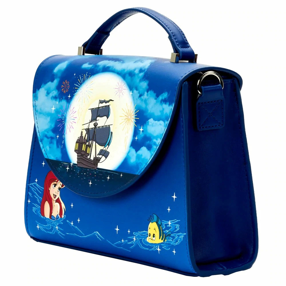 Loungefly In Stock Loungefly Disney The Little Mermaid Ariel Fireworks Crossbody 3 Loungefly In Stock Loungefly Disney The Little Mermaid Ariel Fireworks Crossbody