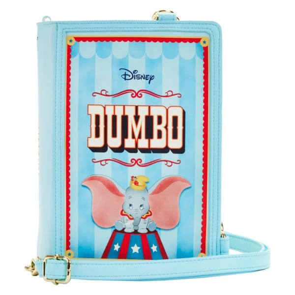 Loungefly Disney Dumbo Book Series Convertible Crossbody Bag 1 Loungefly Disney Dumbo Book Series Convertible Crossbody Bag