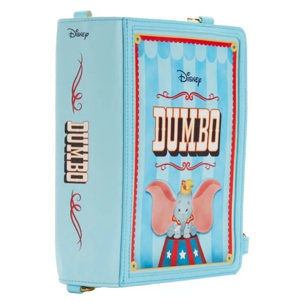 Loungefly Disney Dumbo Book Series Convertible Crossbody Bag 6 Loungefly Disney Dumbo Book Series Convertible Crossbody Bag