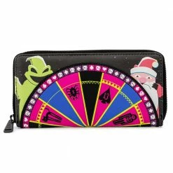 Loungefly In Stock Loungefly Disney NBC Oogie Boogie Wheel Ziparound Wallet