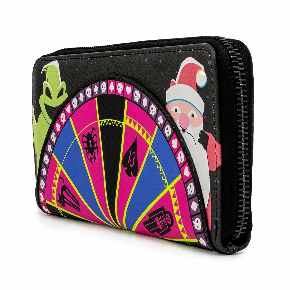 Loungefly In Stock Loungefly Disney NBC Oogie Boogie Wheel Ziparound Wallet 2 Loungefly In Stock Loungefly Disney NBC Oogie Boogie Wheel Ziparound Wallet