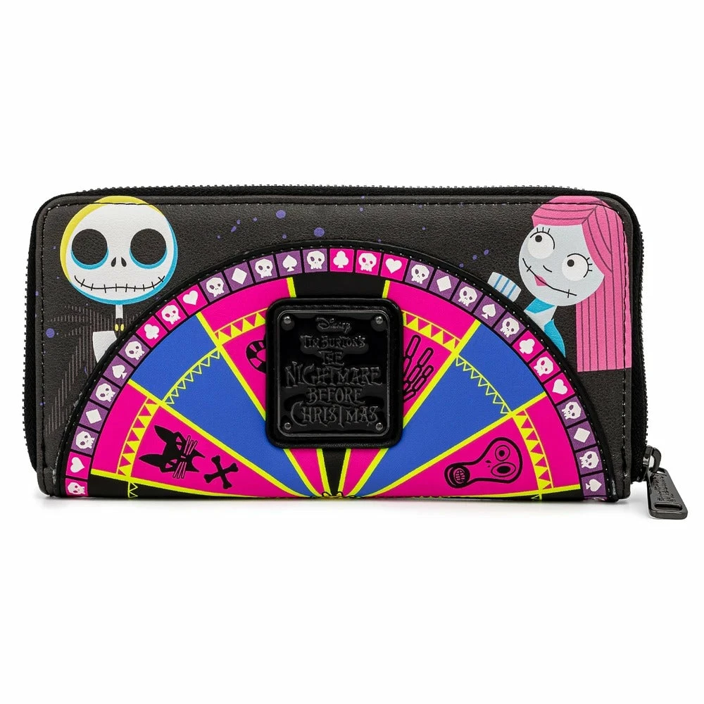 Loungefly In Stock Loungefly Disney NBC Oogie Boogie Wheel Ziparound Wallet 4 Loungefly In Stock Loungefly Disney NBC Oogie Boogie Wheel Ziparound Wallet