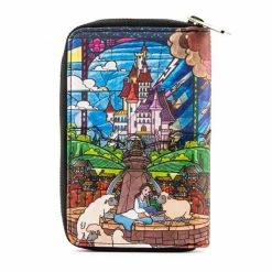 Loungefly In Stock Loungefly Disney Princess Castle Series Belle Ziparound Wallet