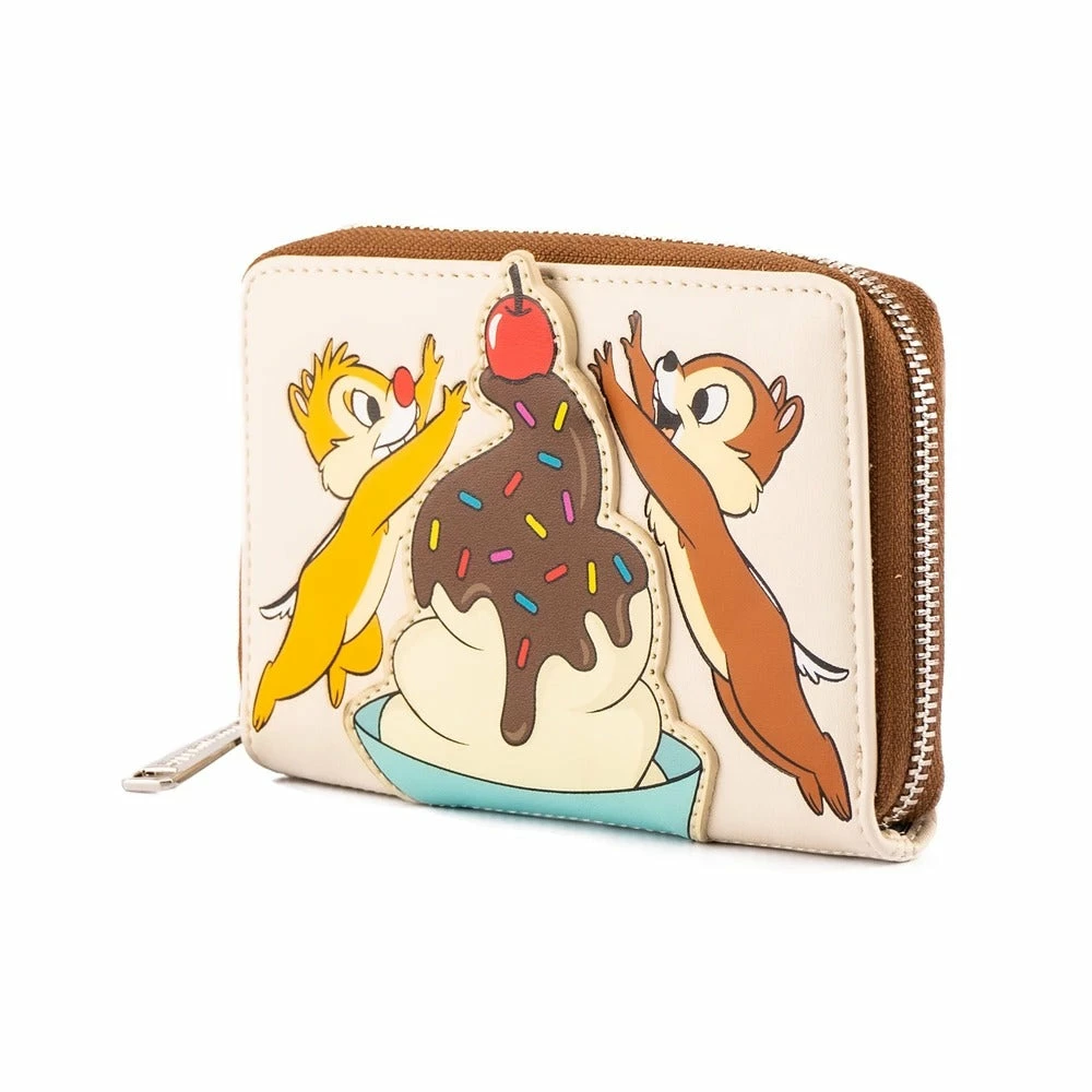 Loungefly Disney Chip And Dale Cherry On Top Ziparound Wallet Loungefly In Stock 2 Loungefly Disney Chip And Dale Cherry On Top Ziparound Wallet Loungefly In Stock