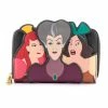 Loungefly In Stock Loungefly Disney Villains Scene Evil Stepmother And Stepsisters Ziparound Wallet