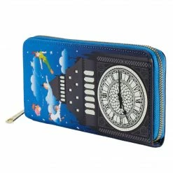 Loungefly Disney Peter Pan Glow Clock Wallet Loungefly In Stock