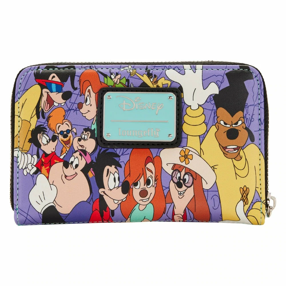 Loungefly Disney Goofy Movie Collage Ziparound Wallet 3 Loungefly Disney Goofy Movie Collage Ziparound Wallet