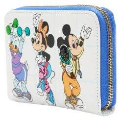 Loungefly Disney Mousercise Ziparound Wallet